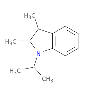 1H-Indole, 2,3-dihydro-2,3-dimethyl-1-(1-methylethyl)-