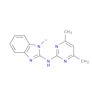 1H-Benzimidazol-2-amine, N-(4,6-dimethyl-2-pyrimidinyl)-