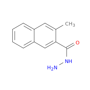 2-Naphthalenecarboxylic acid, 3-methyl-, hydrazide