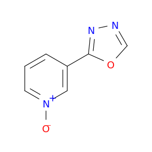 Pyridine, 3-(1,3,4-oxadiazol-2-yl)-, 1-oxide