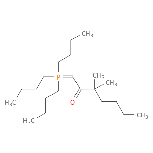 2-Heptanone, 3,3-dimethyl-1-(tributylphosphoranylidene)-