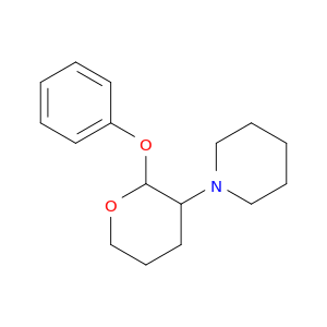 Piperidine,1-(tetrahydro-2-phenoxy-2H-pyran-3-yl)-