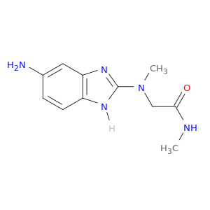 2-[(5-Amino-1H-1,3-benzodiazol-2-yl)(methyl)amino]-N-methylacetamide