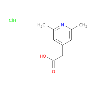 2-(2,6-Dimethylpyridin-4-yl)acetic acid hydrochloride