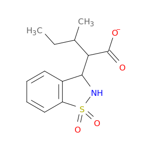butan-2-yl(1,1-dioxido-2,3-dihydro-1,2-benzothiazol-3-yl)acetate