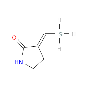 2-Pyrrolidinone, 3-(silylmethylene)-, (3E)-