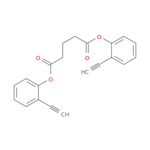Pentanedioic acid, bis(2-ethynylphenyl) ester