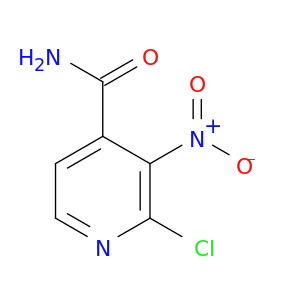 2-Chloro-3-nitropyridine-4-carboxamide
