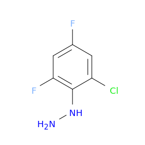 (2-chloro-4,6-difluorophenyl)hydrazine