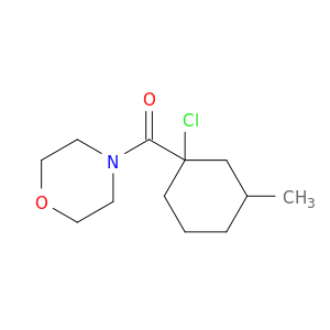 Morpholine, 4-[(1-chloro-3-methylcyclohexyl)carbonyl]-