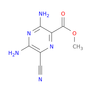 3,5-DIAMINO-6-CYANO-PYRAZINECARBOXYLIC ACID METHYL ESTER