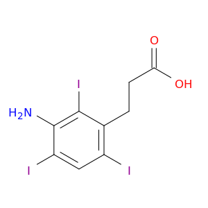 3-氨基-2,4,6-三碘苯丙酸