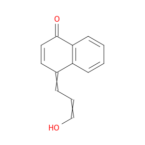 1(4H)-Naphthalenone, 4-(3-hydroxy-2-propenylidene)-