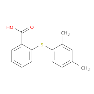 Benzoic acid, 2-[(2,4-dimethylphenyl)thio]-