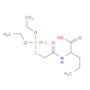 8-Oxa-6-thia-3-aza-7-phosphadecanoicacid, 7-ethoxy-4-oxo-2-propyl-, 7-sulfide