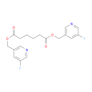 Hexanedioic acid,1,6-bis[(5-fluoro-3-pyridinyl)methyl] ester