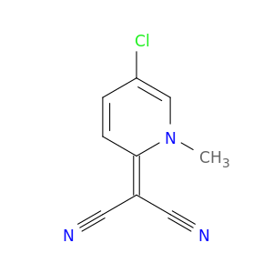 Propanedinitrile, 2-(5-chloro-1-methyl-2(1H)-pyridinylidene)-