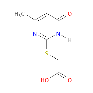 2-((4-Methyl-6-oxo-1,6-dihydropyrimidin-2-yl)thio)acetic acid