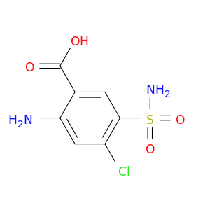 2-氨基-4-氯-5-氨磺酰基苯甲酸