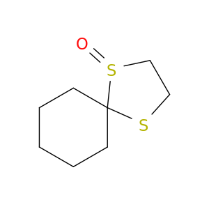 1,4-Dithiaspiro[4.5]decane, 1-oxide