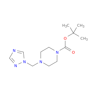 4-1,2,4-TRIAZOL-1-YLMETHYL-PIPERAZINE-1-CARBOXYLIC ACID TERT-BUTYL ESTER