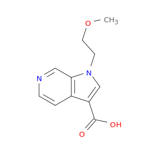 1-(2-Methoxyethyl)-1H-pyrrolo[2,3-c]pyridine-3-carboxylic acid