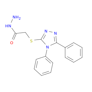 2-((4,5-Diphenyl-4H-1,2,4-triazol-3-yl)thio)acetohydrazide