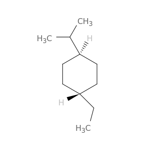 Cyclohexane, 1-ethyl-4-(1-methylethyl)-, trans-