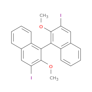 1,1'-Binaphthalene, 3,3'-diiodo-2,2'-dimethoxy-