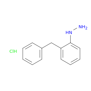 2-benzylphenylhydrazine hydrochloride
