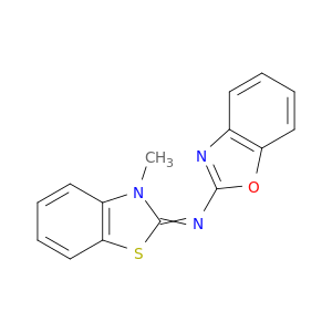 2-Benzoxazolamine, N-(3-methyl-2(3H)-benzothiazolylidene)-