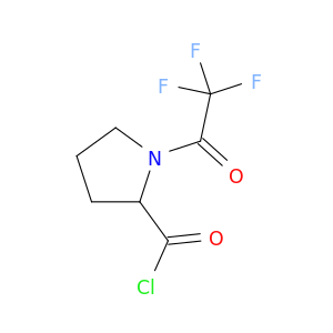2-Pyrrolidinecarbonyl chloride, 1-(trifluoroacetyl)-
