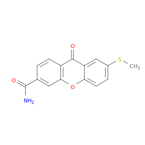 9H-Xanthene-3-carboxamide, 7-(methylthio)-9-oxo-