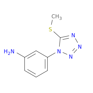 3-[5-(Methylsulfanyl)-1H-1,2,3,4-tetrazol-1-yl]aniline
