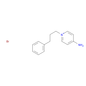 PYRIDINIUM, 4-AMINO-1-(3-PHENYLPROPYL)-, BROMIDE (1:1)