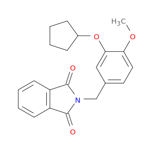 1H-Isoindole-1,3(2H)-dione,2-[[3-(cyclopentyloxy)-4-methoxyphenyl]methyl]-