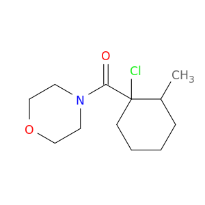 Morpholine, 4-[(1-chloro-2-methylcyclohexyl)carbonyl]-