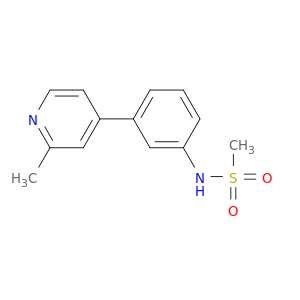 Methanesulfonamide, N-[3-(2-methyl-4-pyridinyl)phenyl]-