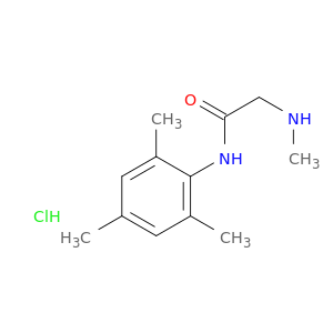 2-(Methylamino)-N-(2,4,6-trimethylphenyl)acetamide Hydrochloride