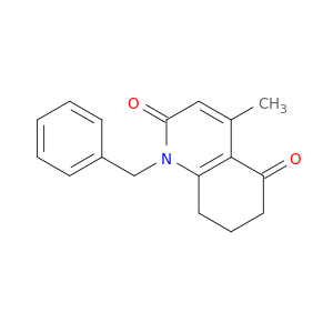 2,5(1H,6H)-Quinolinedione, 7,8-dihydro-4-methyl-1-(phenylmethyl)-