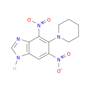 4,6-dinitro-5-(piperidin-1-yl)-1h-benzimidazole