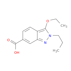 2H-Indazole-6-carboxylicacid, 3-ethoxy-2-propyl-