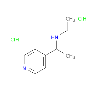 ethyl[1-(pyridin-4-yl)ethyl]amine dihydrochloride