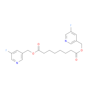 Octanedioic acid,1,8-bis[(5-fluoro-3-pyridinyl)methyl] ester