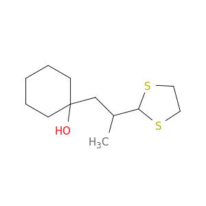 Cyclohexanol, 1-[2-(1,3-dithiolan-2-yl)propyl]-