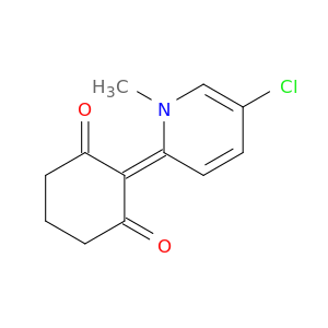 1,3-Cyclohexanedione, 2-(5-chloro-1-methyl-2(1H)-pyridinylidene)-