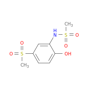 Methanesulfonamide, N-[2-hydroxy-5-(methylsulfonyl)phenyl]-