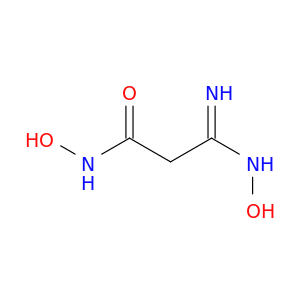 Propanamide, N-hydroxy-3-(hydroxyamino)-3-imino-