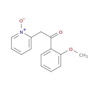 Ethanone, 1-(2-methoxyphenyl)-2-(1-oxido-2-pyridinyl)-