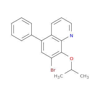 Quinoline, 7-bromo-8-(1-methylethoxy)-5-phenyl-